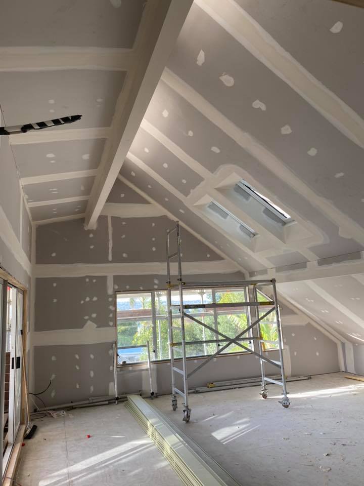 ceiling gib stopping project